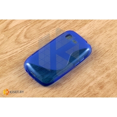 Силиконовый чехол для Samsung S5310 Galaxy Pocket Neo, синий