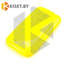 Силиконовый чехол для Samsung S5310 Galaxy Pocket Neo, желтый
