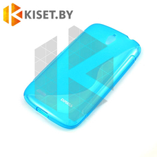 Силиконовый чехол для Samsung S5310 Galaxy Pocket Neo, бирюзовый