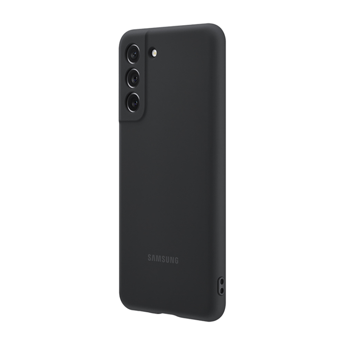 Soft-touch бампер KST Silicone Cover для Samsung Galaxy S21 FE черный