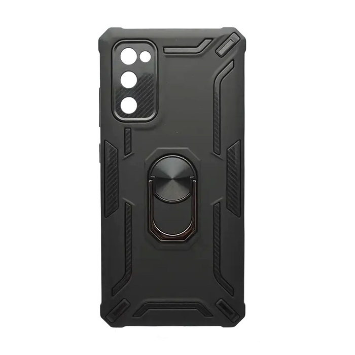 Гибридный противоударный чехол Defender Case для Samsung Galaxy S20 FE черный