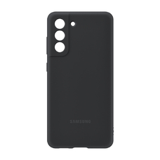 Soft-touch бампер KST Silicone Cover для Samsung Galaxy S21 FE черный