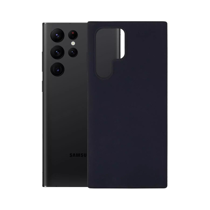 Силиконовый чехол KST MC для Samsung Galaxy S22 Ultra черный