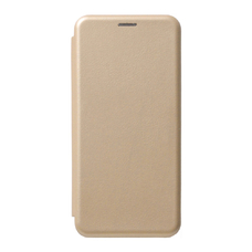 Чехол-книжка KST Book Case 3D с визитницей для Samsung Galaxy S22 Ultra золотой