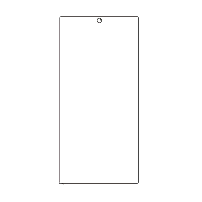 Защитная гидрогелевая пленка KST HG для Samsung Galaxy S22 Ultra 5G на весь экран прозрачная