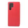 Чехол-книжка KST Book Case 3D с визитницей для Samsung Galaxy S22 Ultra красный
