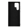 Soft-touch бампер KST Silicone Cover для Samsung Galaxy S22 Ultra черный с закрытым низом