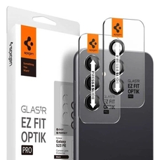 Защитное стекло на камеру SPIGEN OPTIK.TR EZ FIT для SAMSUNG S23 FE черный 2 шт.
