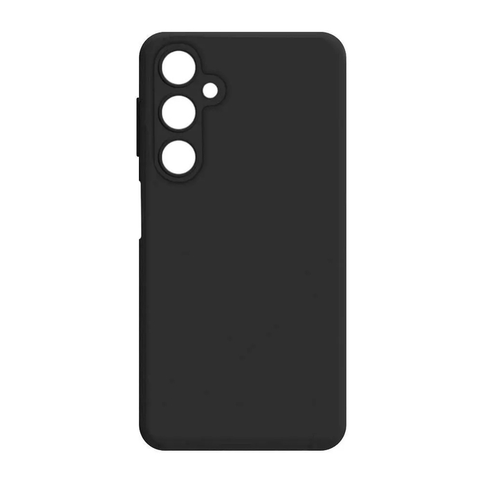Soft-touch бампер KST Silicone Cover для Samsung Galaxy S23 FE черный с закрытым низом