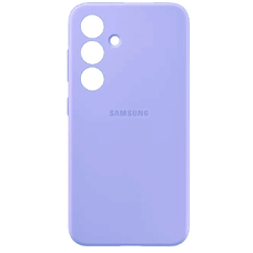Soft-touch бампер KST Silicone Cover для Samsung Galaxy S23 FE фиалковый с закрытым низом
