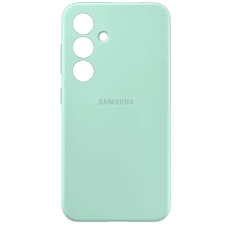 Soft-touch бампер KST Silicone Cover для Samsung Galaxy S23 FE мятный с закрытым низом