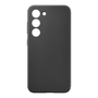 Soft-touch бампер KST Silicone Cover для Samsung Galaxy S23 Plus черный с закрытым низом