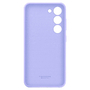 Soft-touch бампер KST Silicone Cover для Samsung Galaxy S23 Plus фиалковый с закрытым низом