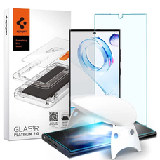 Защитное стекло SPIGEN GLAS.TR PLATINUM для SAMSUNG S23 ULTRA прозрачный