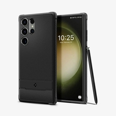 Чехол SPIGEN RUGGED ARMOR для SAMSUNG GALAXY S23 ULTRA черный