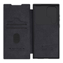 Чехол-книжка Nillkin QIN Pro для Samsung S23 Ultra черный с защитой камеры и визитницей