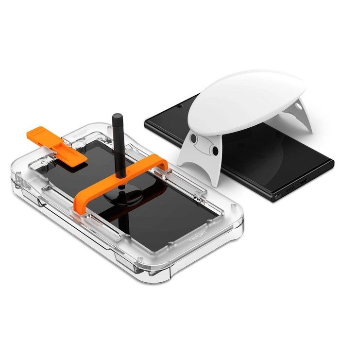 Защитное стекло SPIGEN GLAS.TR PLATINUM для SAMSUNG S23 ULTRA прозрачный