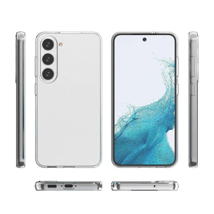 Силиконовый чехол KST UT для Samsung Galaxy S23 (SM-S911) 2023 прозрачный