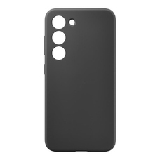 Soft-touch бампер KST Silicone Cover для Samsung Galaxy S23 черный с закрытым низом