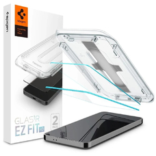 Защитное стекло SPIGEN GLAS.TR EZ FIT для SAMSUNG S24+ Plus прозрачный 2 шт.