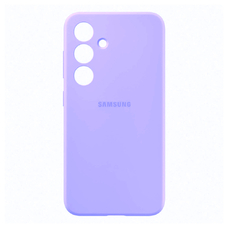 Soft-touch бампер KST Silicone Cover для Samsung Galaxy S24 Plus / S24+ фиалковый с закрытым низом