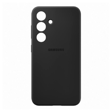 Soft-touch бампер KST Silicone Cover для Samsung Galaxy S24 черный с закрытым низом