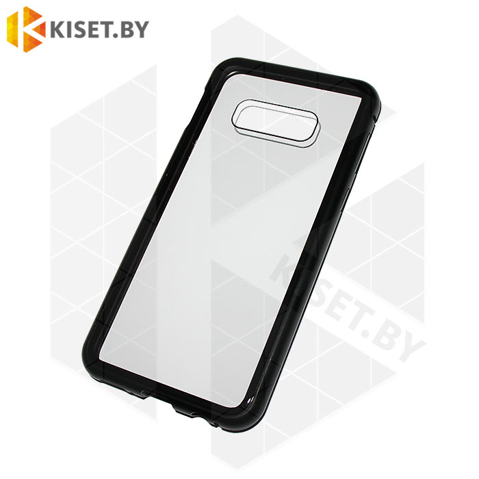 Магнитный чехол-бампер 360° для Samsung Galaxy S10e (G970) черный 