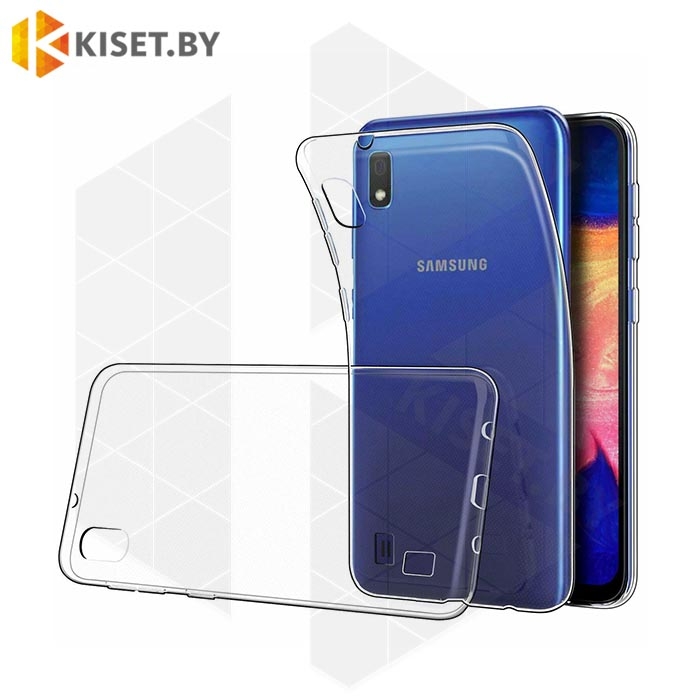 Силиконовый чехол Ultra Thin TPU для Samsung Galaxy A10 прозрачный