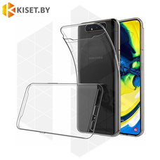 Силиконовый чехол KST UT для Samsung Galaxy A80 / A90 прозрачный