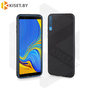 Силиконовый чехол KST MC для Samsung Galaxy A7 (2018) A750 черный матовый