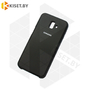 Soft-touch бампер KST Silicone Cover для Samsung Galaxy J6 Plus (2018) черный