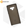 Soft-touch бампер Silicone Cover для Samsung Galaxy Note 9 черный