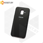 Soft-touch бампер KST Silicone Cover для Samsung Galaxy A6 (2018) черный
