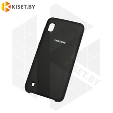 Soft-touch бампер KST Silicone Cover для Samsung Galaxy A10 черный