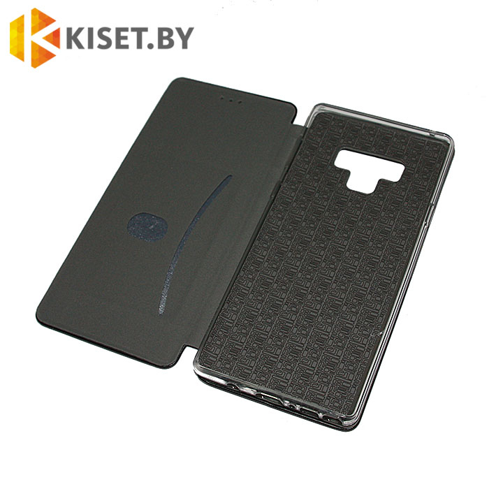 Чехол-книжка Book Case 3D с визитницей для Samsung Galaxy Note 9 черный