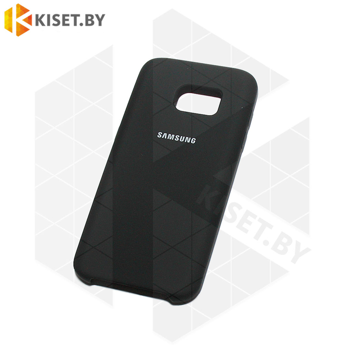 Soft-touch бампер Silicone Cover для Samsung Galaxy S7 черный