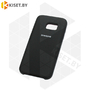 Soft-touch бампер KST Silicone Cover для Samsung Galaxy S7 черный