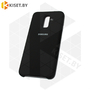 Soft-touch бампер KST Silicone Cover для Samsung Galaxy J8 (J800FN) 2018 черный