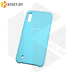 Soft-touch бампер KST Silicone Cover для Samsung Galaxy M10 голубой