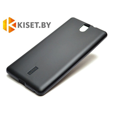 Силиконовый чехол Cherry с защитной пленкой для Sony Xperia C5 Ultra, черный