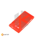 Силиконовый чехол для Sony Xperia E1, красный с волной
