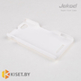 Пластиковый бампер Jekod и защитная пленка для Sony Xperia M, белый