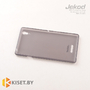 Силиконовый чехол Jekod с защитной пленкой для Sony Xperia T3, черный