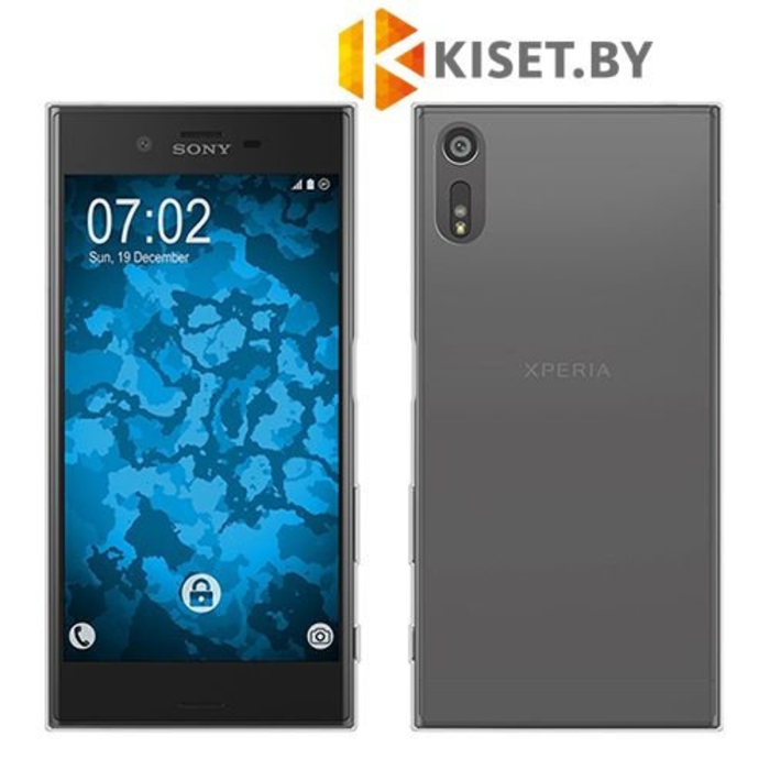 Силиконовый чехол Ultra Thin TPU для Sony Xperia XZ, прозрачный