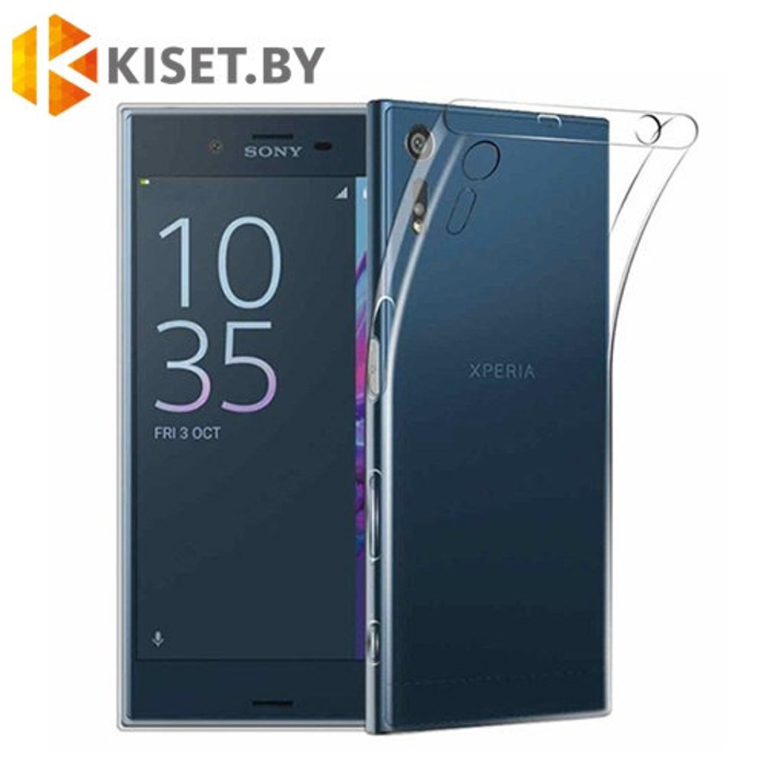 Силиконовый чехол Ultra Thin TPU для Sony Xperia XZ, прозрачный