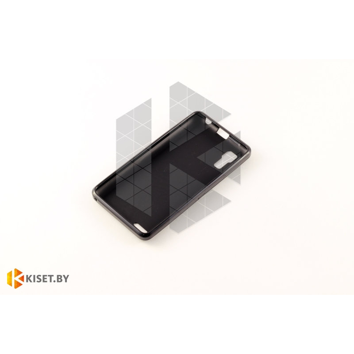 Силиконовый чехол Cherry с защитной пленкой для Sony Xperia Z3, черный