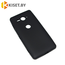 Силиконовый чехол KST MC для Sony Xperia XZ2 Compact черный матовый