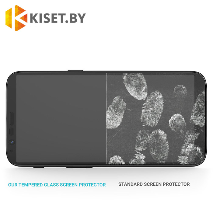 Защитное стекло на весь экран для Sony Xperia XA2 Ultra, черное