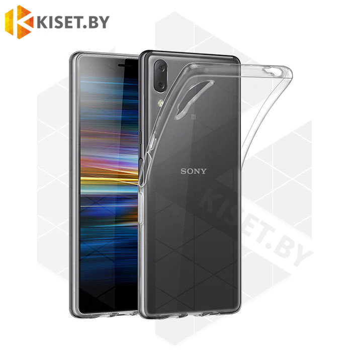 Силиконовый чехол Ultra Thin TPU для Sony Xperia L3 прозрачный