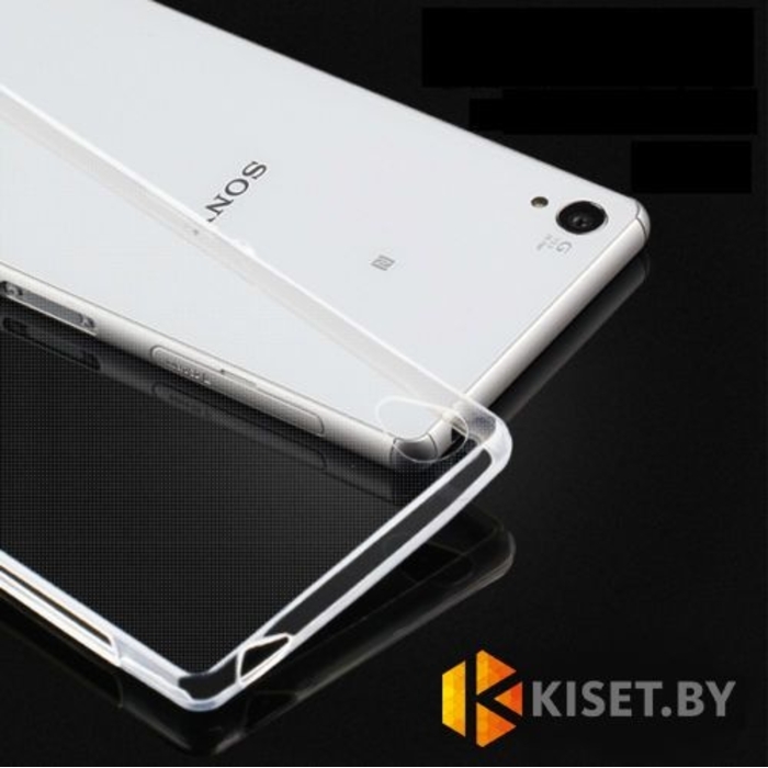 Силиконовый чехол Ultra Thin TPU для Sony Xperia C4, серый
